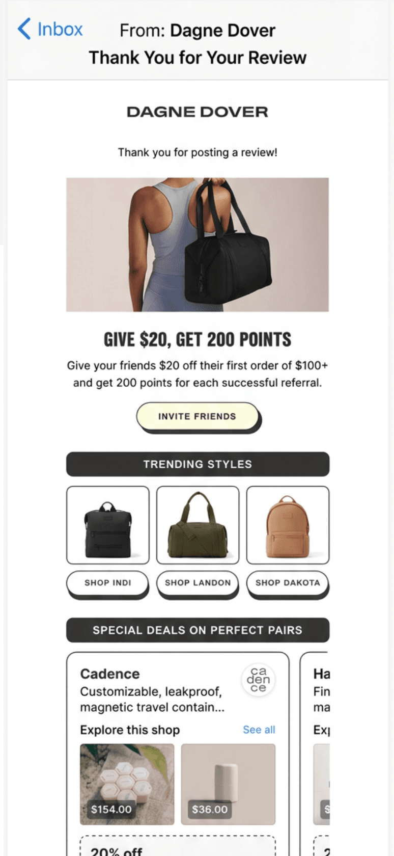 Email Triggers